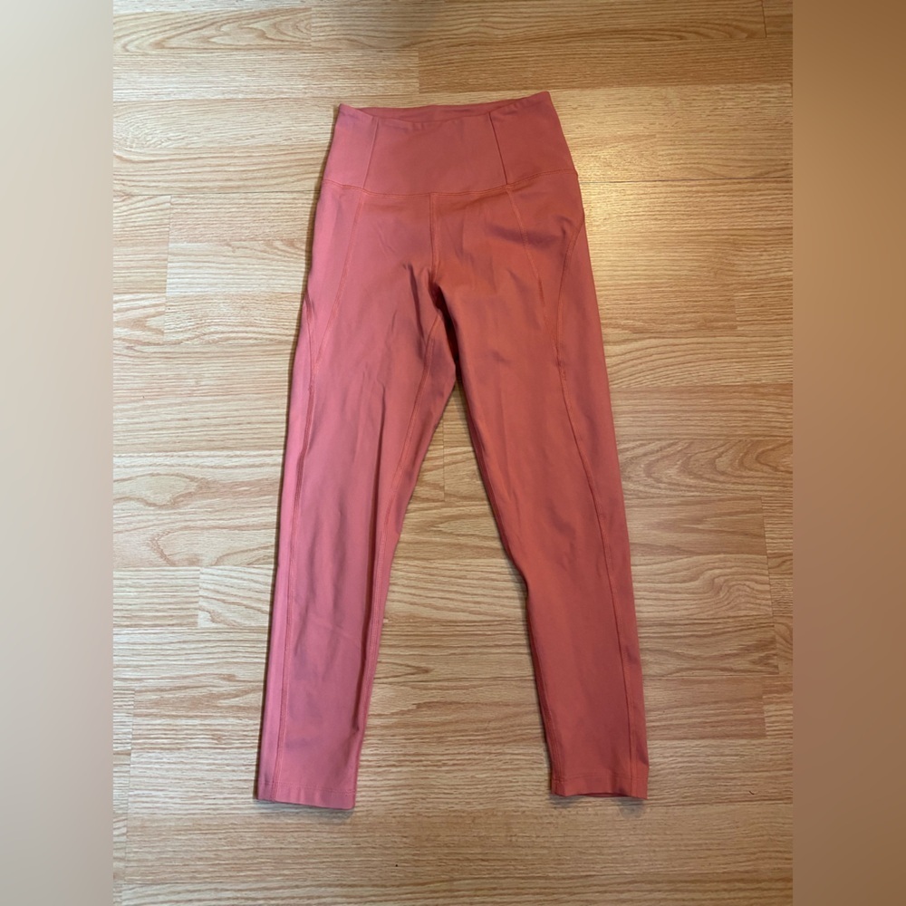 Girlfriend Collective High-Rise Pocket Leggings Primrose - XS - NWOT - Picture 2 of 4